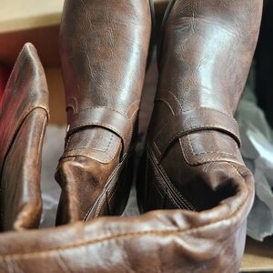Women's Bare Traps Whiskey Brown Riding Boots